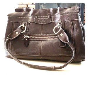 Leather Coach Bag